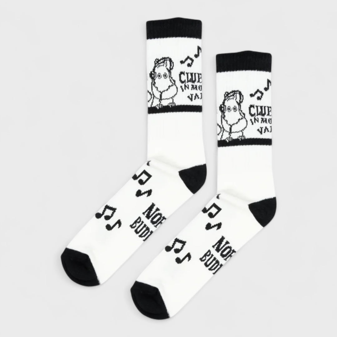 Moomin Club Life Socks white - Shop-Tetuan
