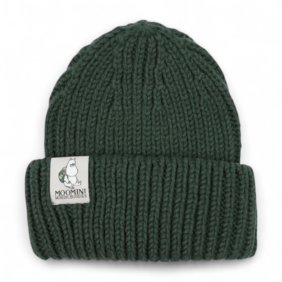 Moomin Muumipeikko Muhkea beanie green - Shop-Tetuan