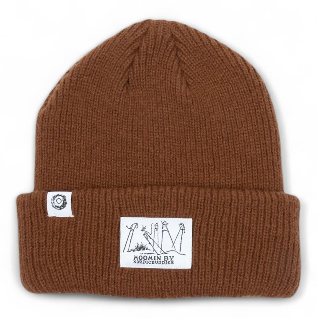 Moomin Muumi Novels beanie brown - Shop-Tetuan