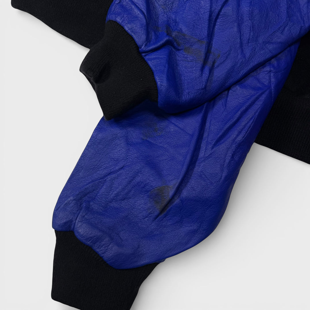 Top Line USA Daffy Duck 90s Varsity Jacket black/blue M - Shop-Tetuan