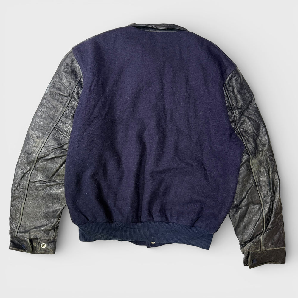 Machinist Union Local 1788 Varsity Jacket navy/black L - Shop-Tetuan