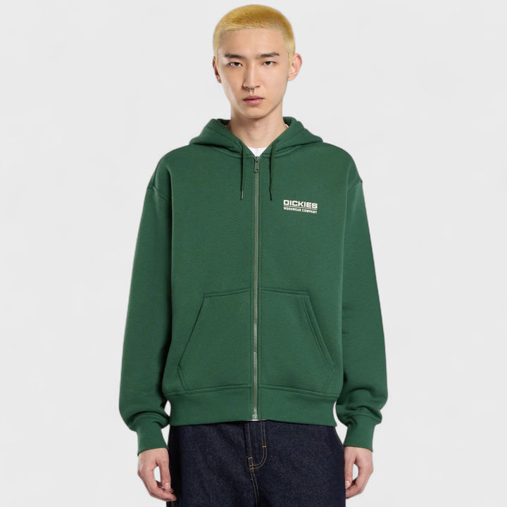 Dickies Bolivar full-zip hoodie pine - Shop-Tetuan