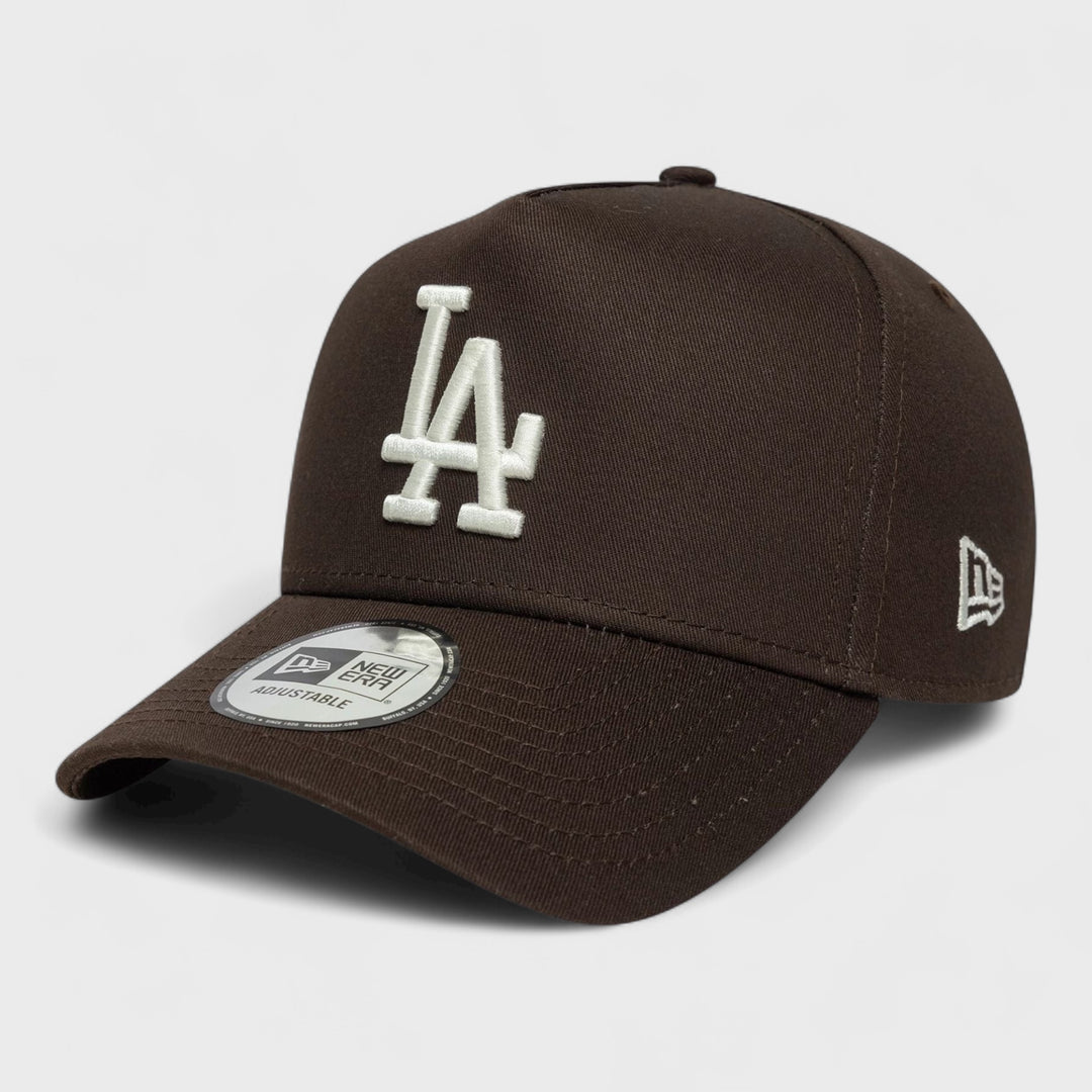 New Era MLB Sidepatch E-Frame 9Forty LA Dodgers dark brown
