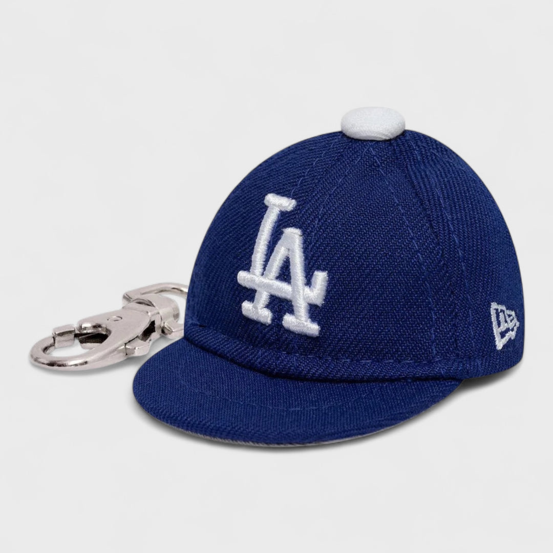 New Era MLB Mini Cap Key Chain LA Dodgers blue - Shop-Tetuan