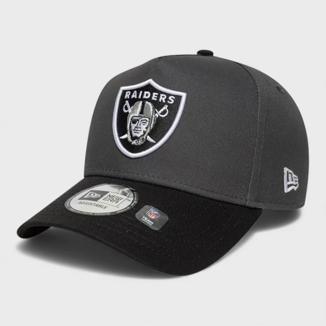 New Era NFL 9Forty E-Frame LV Raiders charcoal/black - Shop-Tetuan
