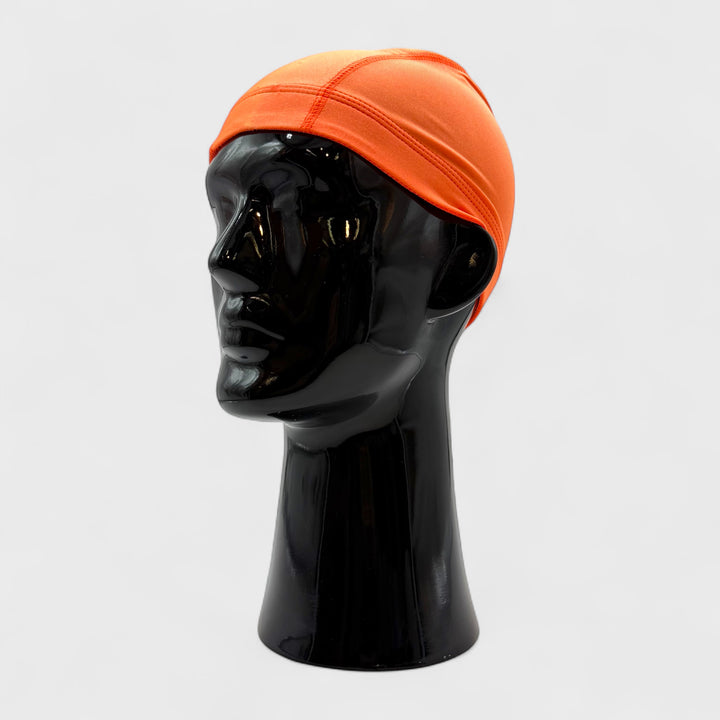 Spandex cap New York orange