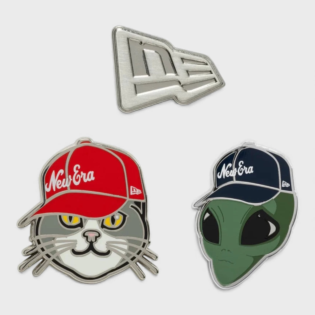 New Era 3 Pin Gift Set Multi Pin Badge - Shop-Tetuan