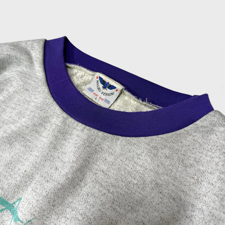 Mauro Ferrini 90s Out Of Limits crewneck grey L - Shop-Tetuan