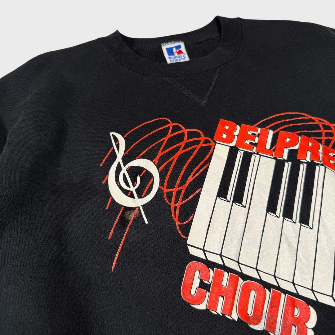 Russell Athletic Vintage Belpre Choir crewneck black XL - Shop-Tetuan