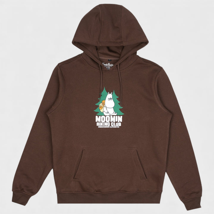 Moomin Muumipeikko Hiking Club Hoodie brown