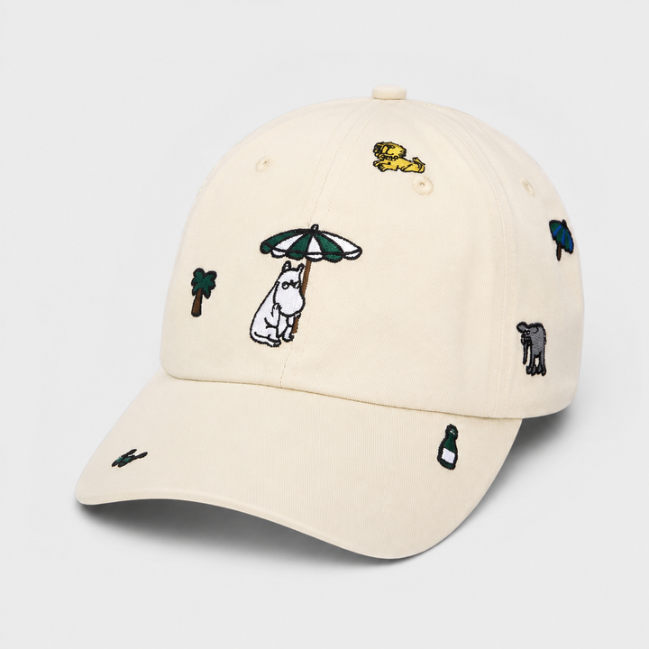 Moomin Muumi Riviera cap beige