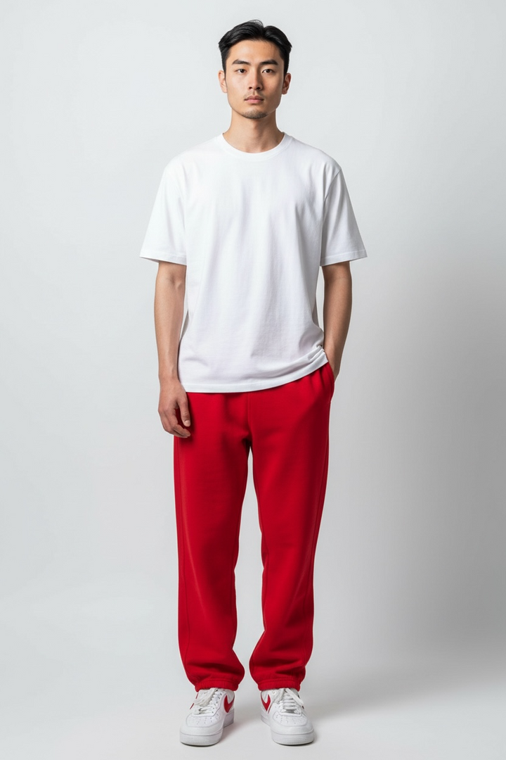Urban Classics sweatpants red