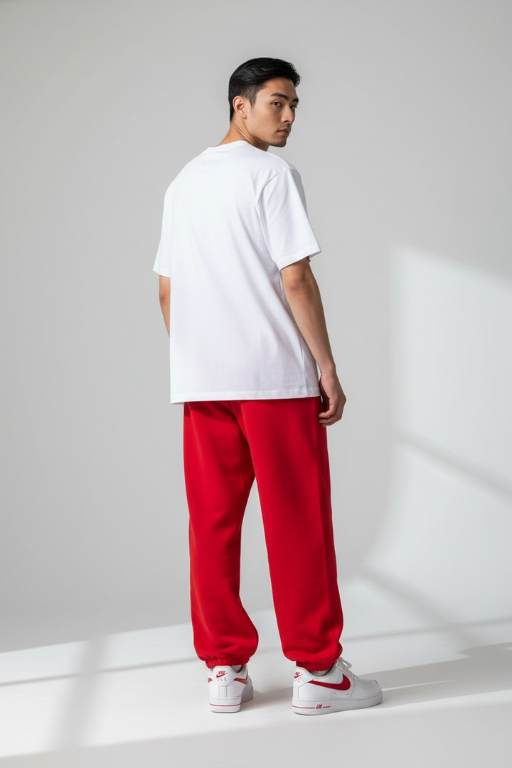 Urban Classics sweatpants red
