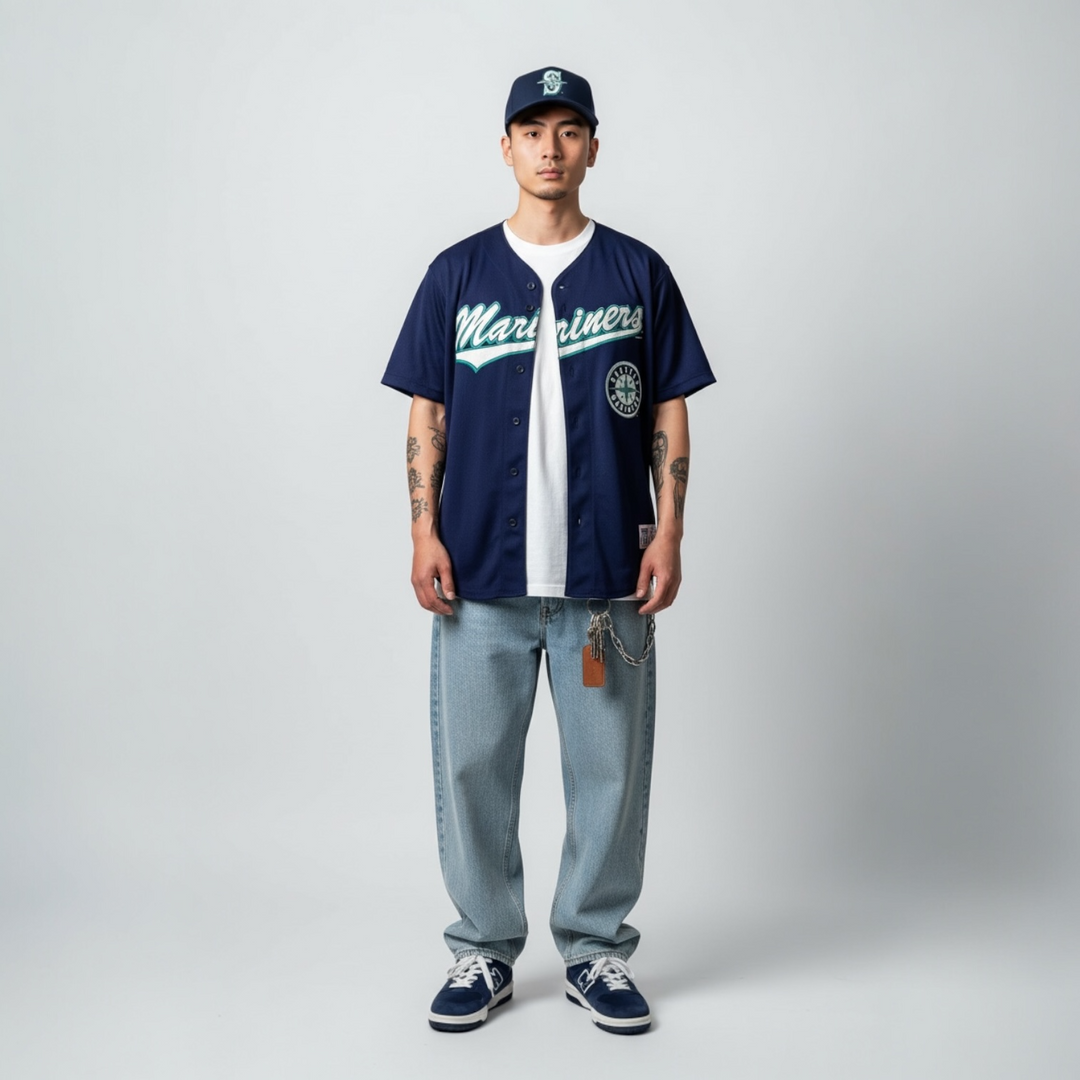 True Fan 90s Sportswear MLB Seattle Mariners 