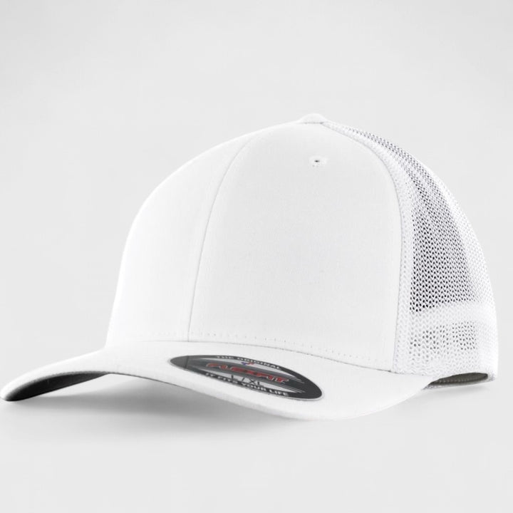Flexfit Mesh Trucker cap white - Shop-Tetuan