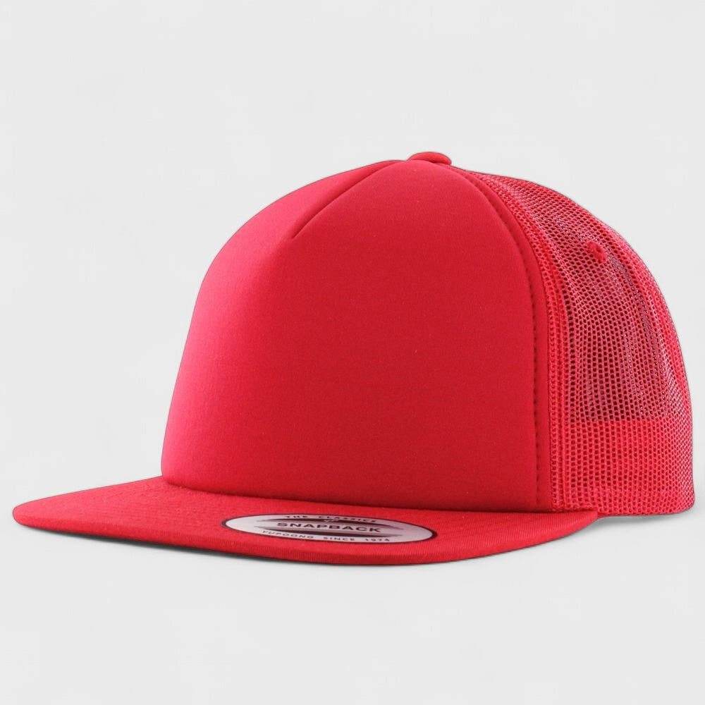 The Classics Yupoong foam trucker red - Shop-Tetuan