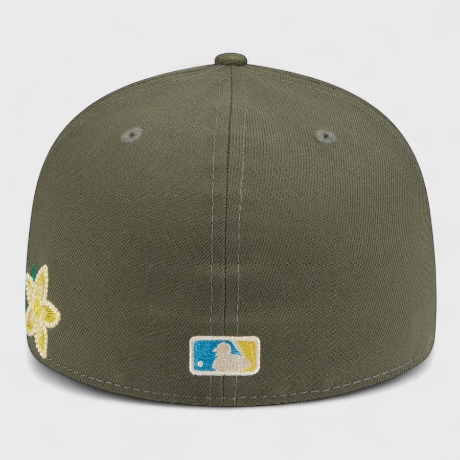 New Era MLB Tonal Florals 59Fifty D Tigers olive