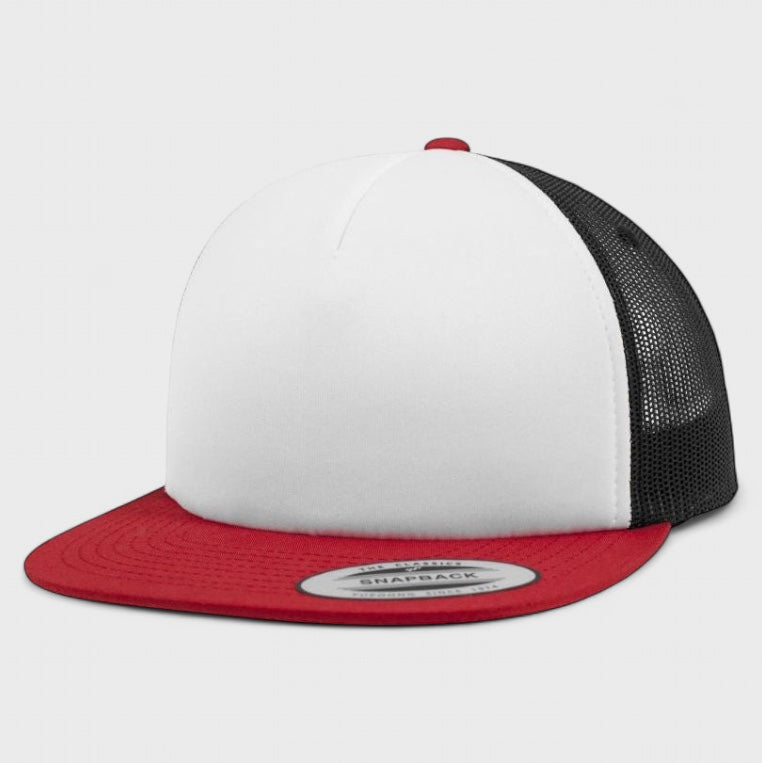 The Classics Yupoong foam trucker red/wht/blk - Shop-Tetuan