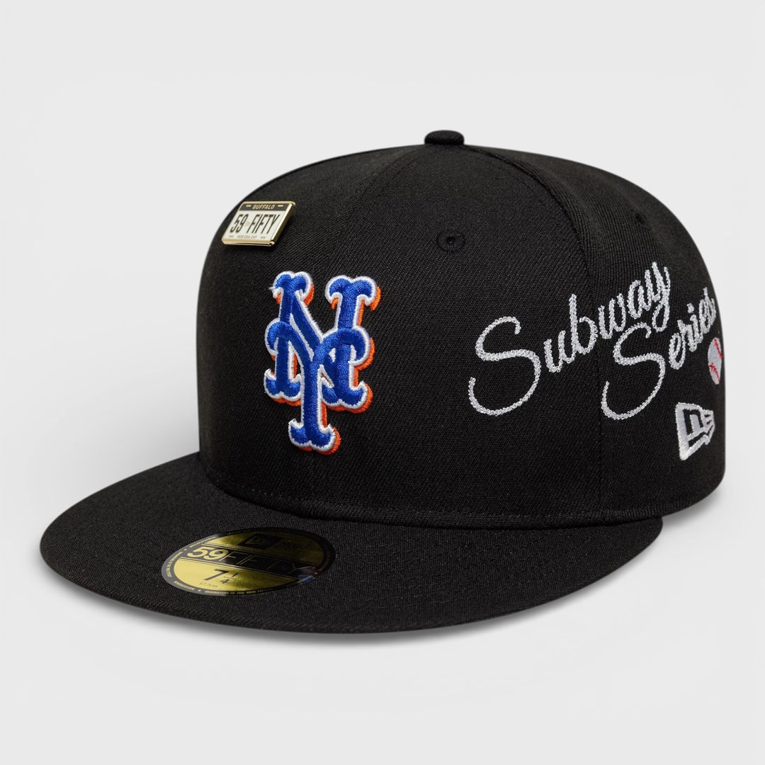 New Era MLB Subway Series 59Fifty NY Mets black - Shop-Tetuan