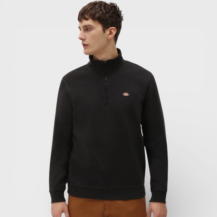 Dickies Oakport Quarter zip black - Shop-Tetuan