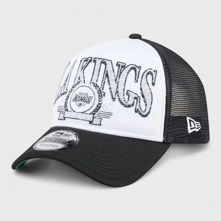 New Era NHL Distressed 9Forty A-Frame LA Kings black/white