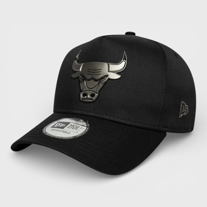 New Era NBA Metallic 9Forty E-Frame C Bulls black - Shop-Tetuan