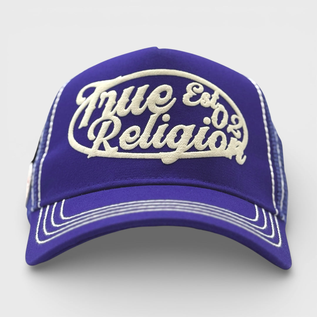 True Religion True Contrast trucker imperial blue - Shop-Tetuan