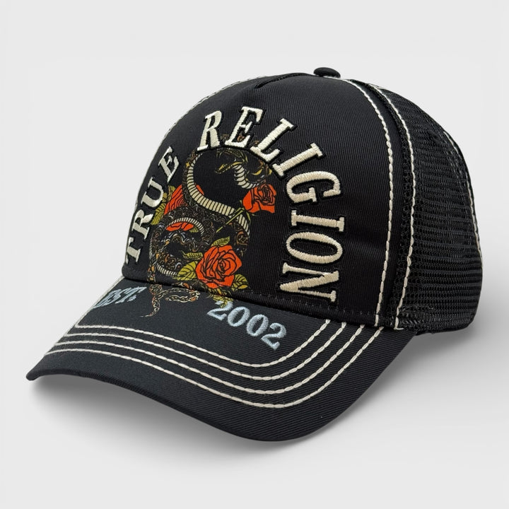 True Religion TR Snake trucker jet black - Shop-Tetuan