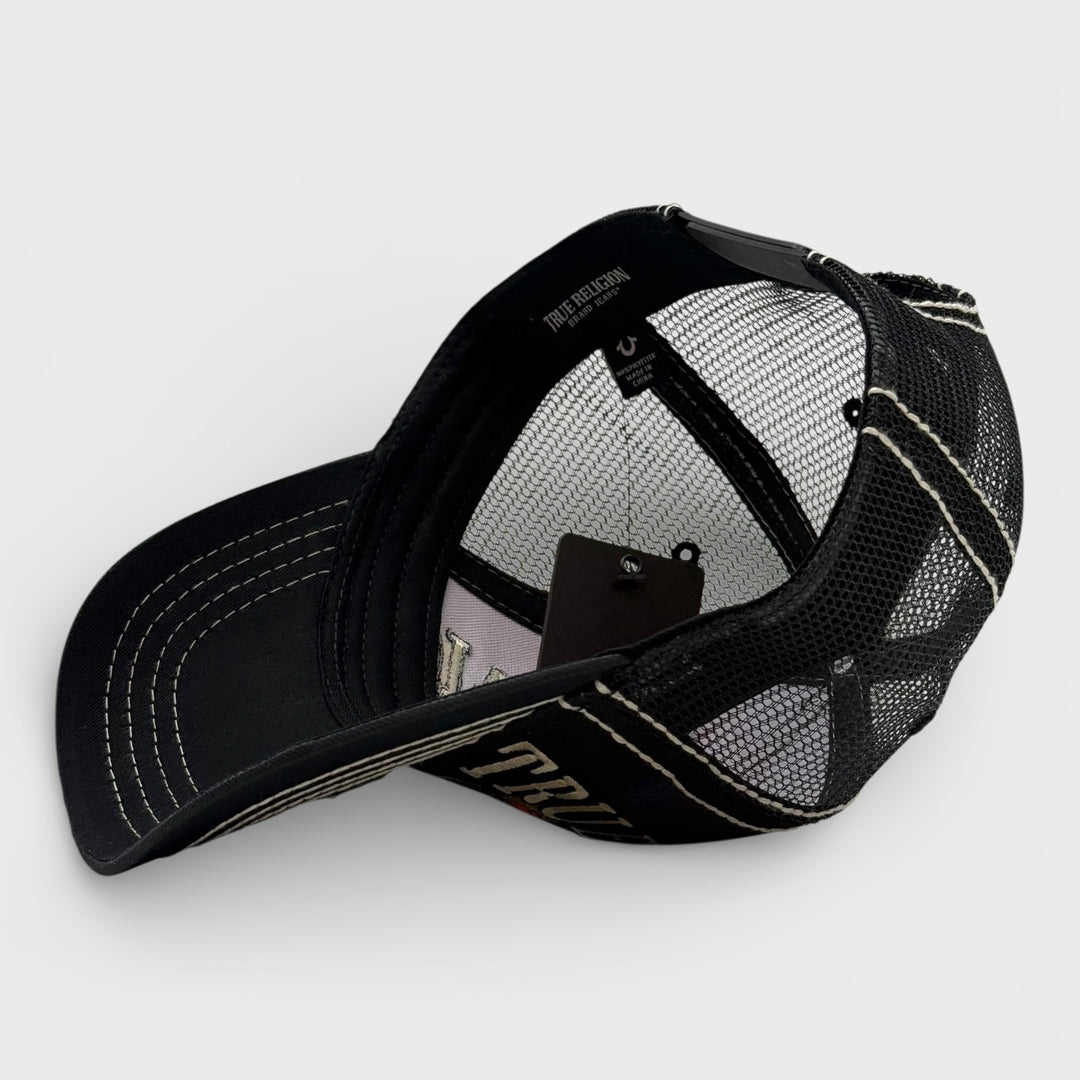 True Religion TR Snake trucker jet black - Shop-Tetuan