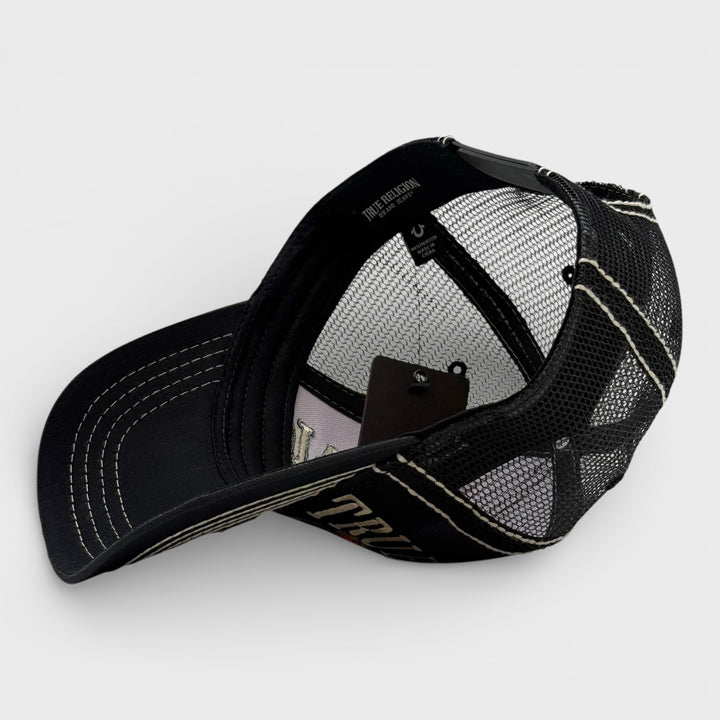 True Religion TR Snake trucker jet black - Shop-Tetuan