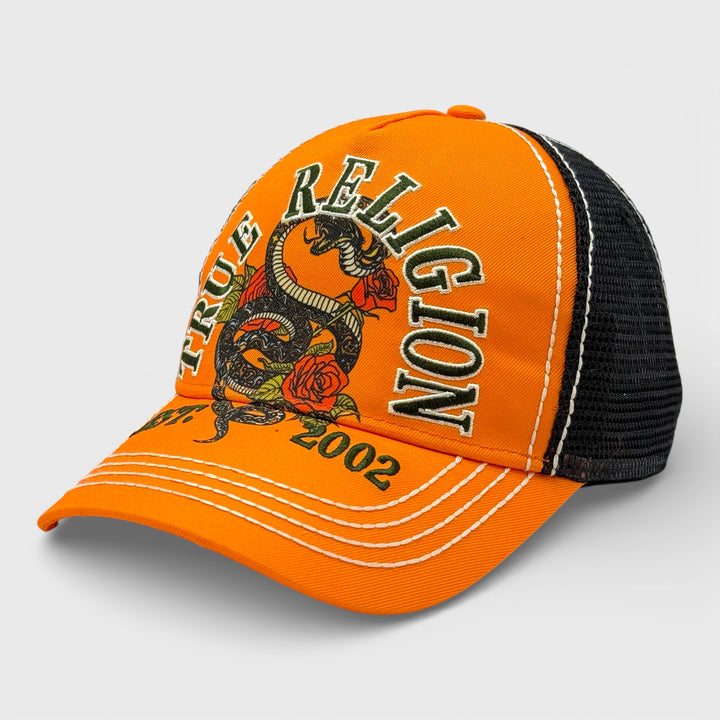 True Religion TR Snake trucker oriole orange - Shop-Tetuan