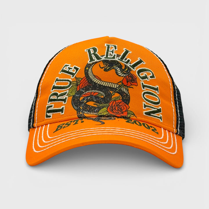 True Religion TR Snake trucker oriole orange - Shop-Tetuan