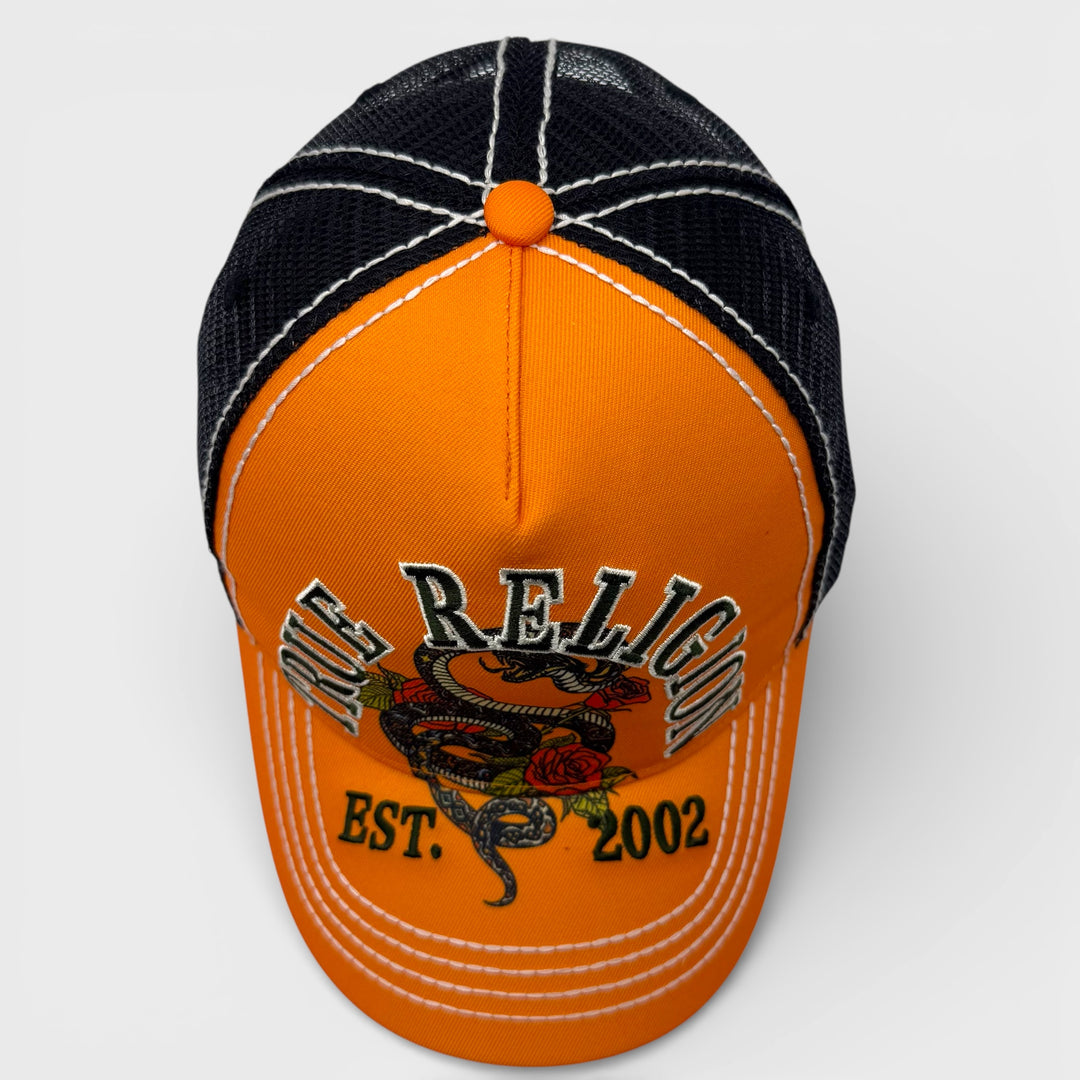 True Religion TR Snake trucker oriole orange - Shop-Tetuan