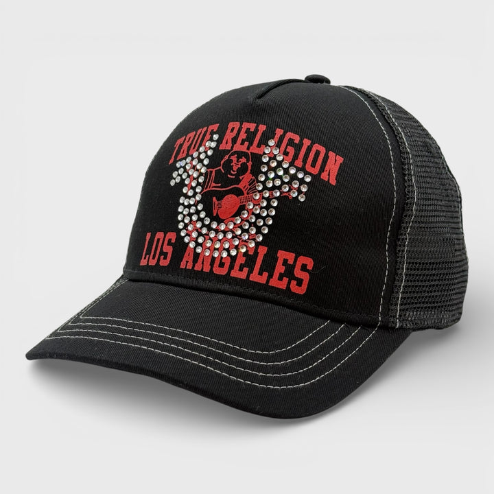 True Religion Crystal HR trucker jet black - Shop-Tetuan