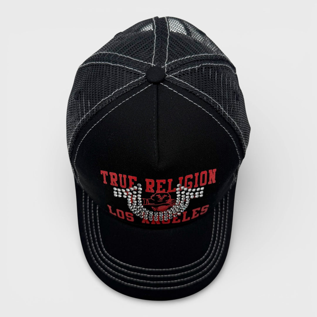 True Religion Crystal HR trucker jet black - Shop-Tetuan