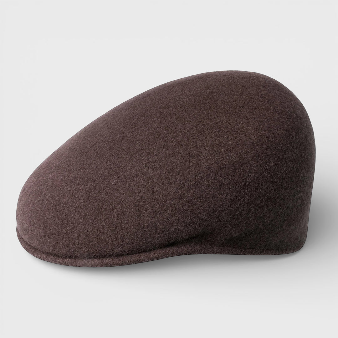 Kangol Wool 504 cap espresso - Shop-Tetuan