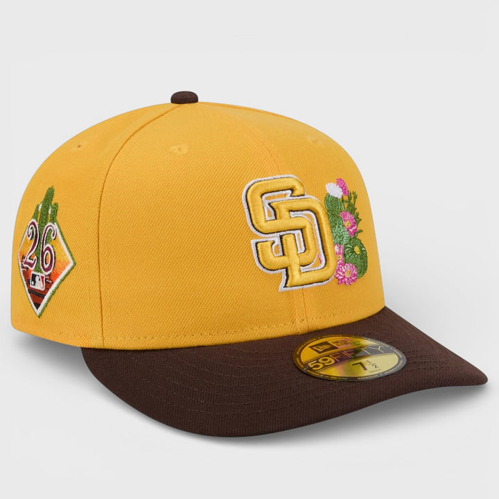 New Era MLB Spring Training 59Fifty SD Padres yellow/brown - Shop-Tetuan