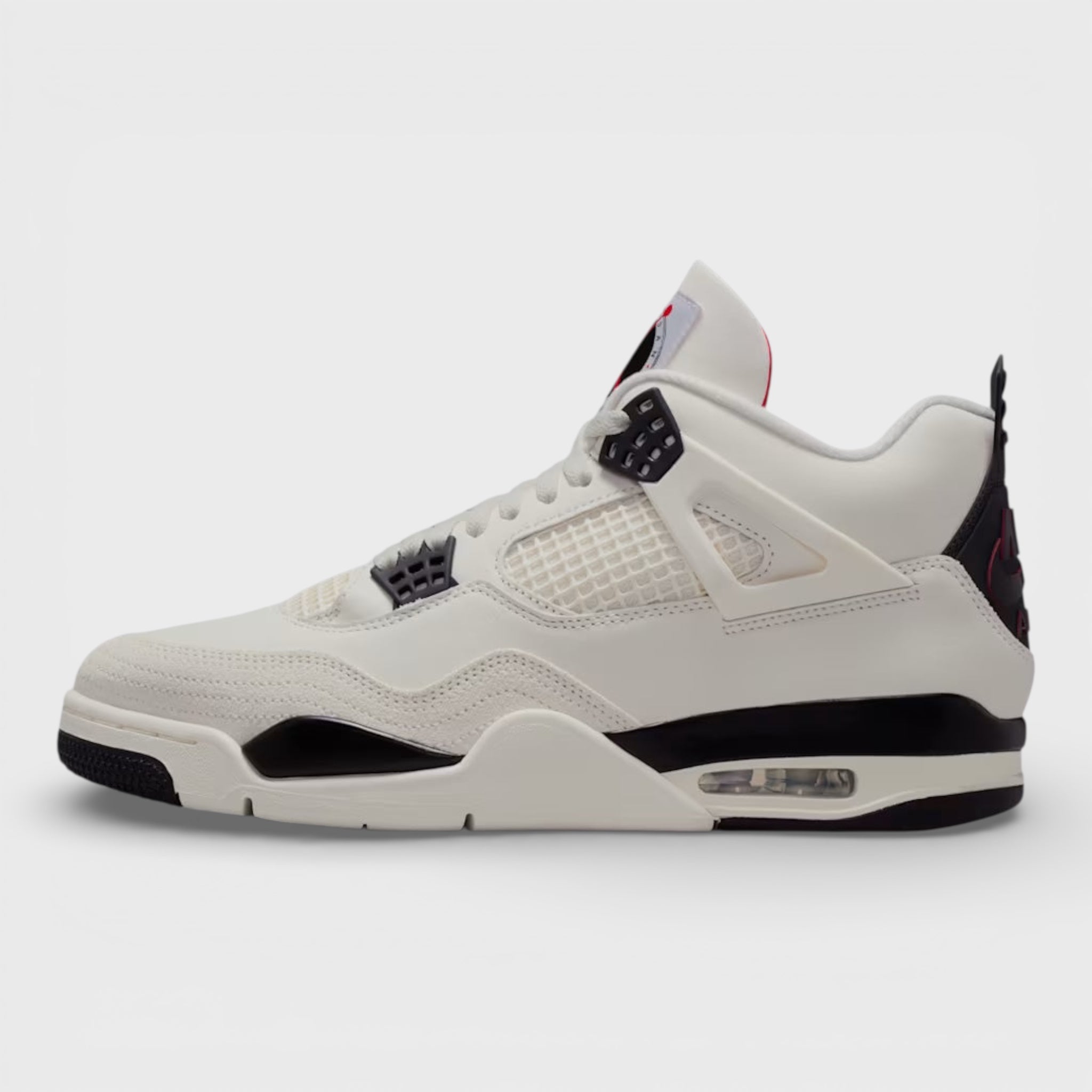 air jordan black university red