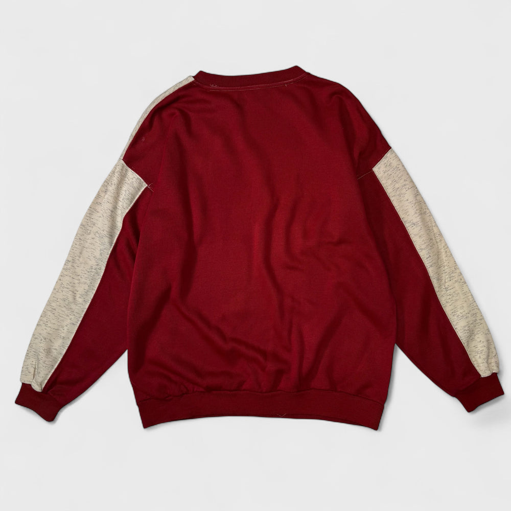 C & A Scout Green Park 90s Vintage Crewneck grey/maroon XL - Shop-Tetuan