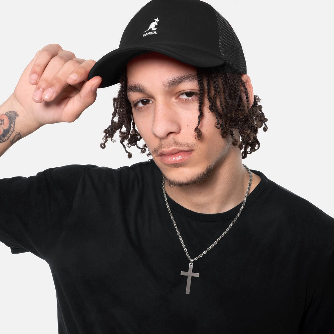 Kangol Kangaroo trucker black - Shop-Tetuan