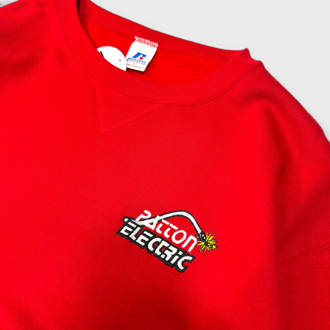 Russell Athletic Patton Electric Crewneck red L - Shop-Tetuan