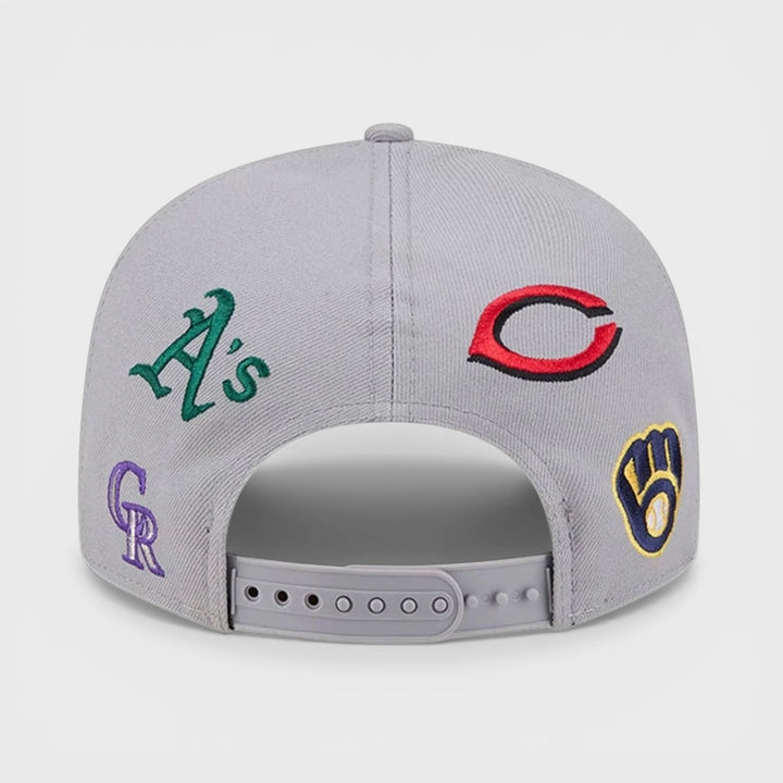 New Era Logo MLB Scattered 9Fifty Cactus League grey - Shop-Tetuan
