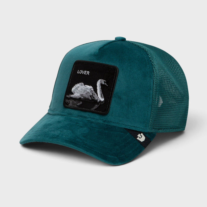Goorin Bros. Velour Lover trucker sea