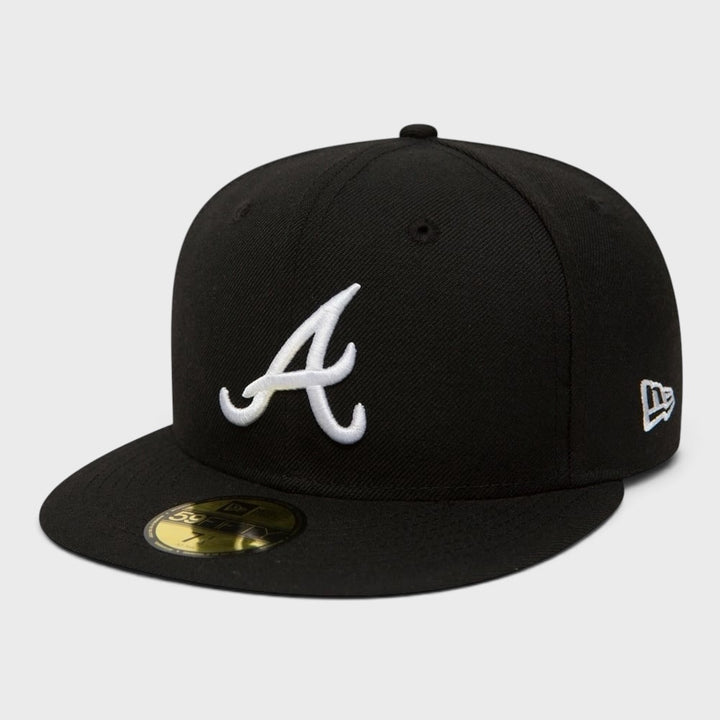 New Era Essential 59Fifty A Braves black/white