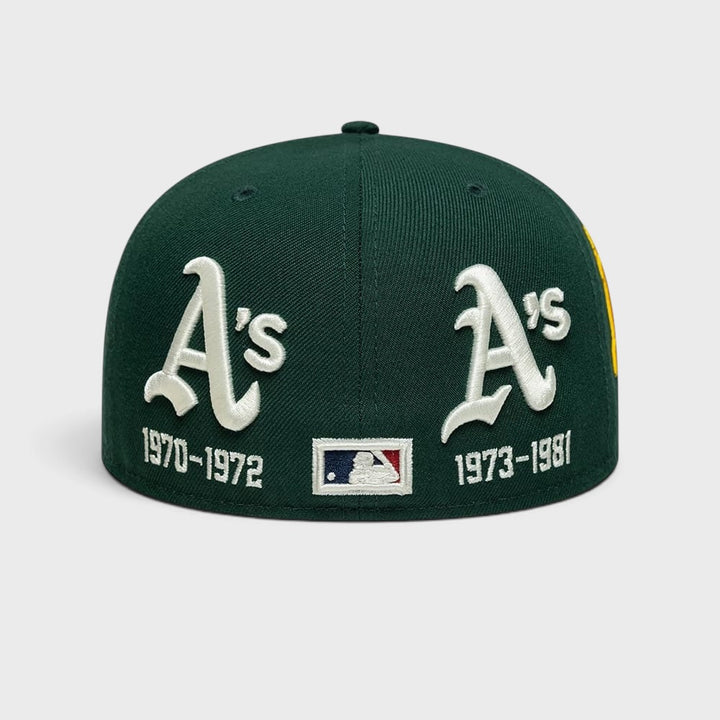 New Era MLB Historic A Athletics Low Profile 59Fifty dark green