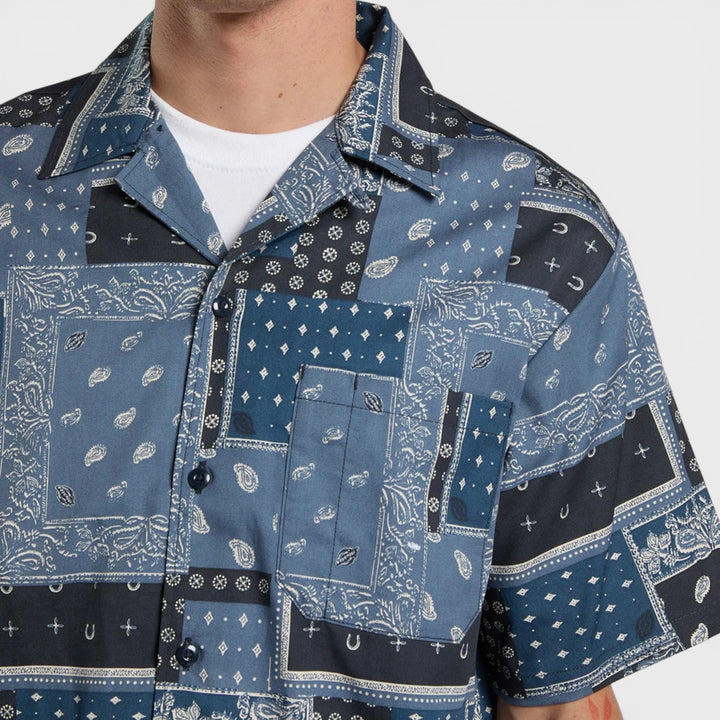 Dickies Glandorf Short Sleeve shirt dynamic blue - Shop-Tetuan