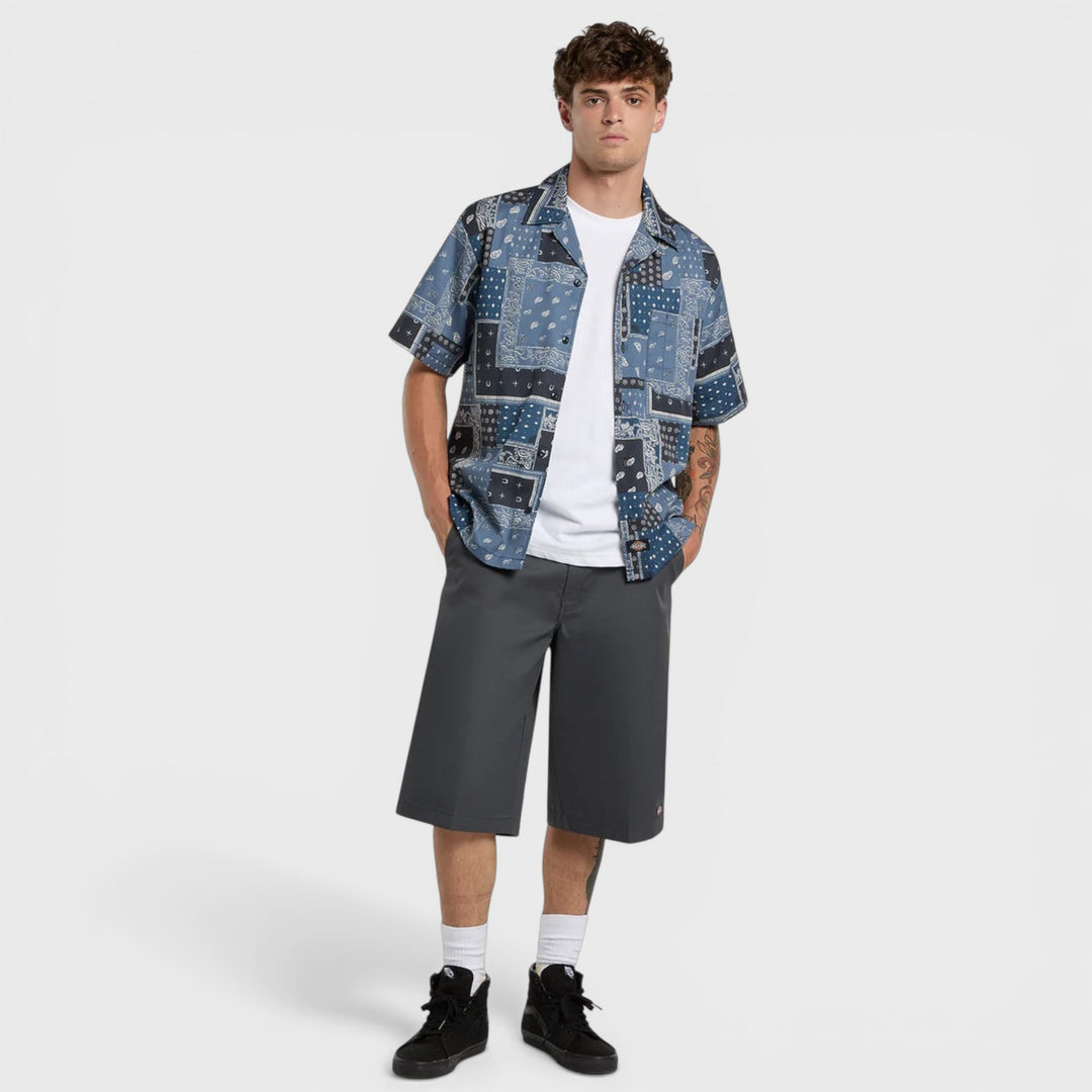 Dickies Glandorf Short Sleeve shirt dynamic blue - Shop-Tetuan
