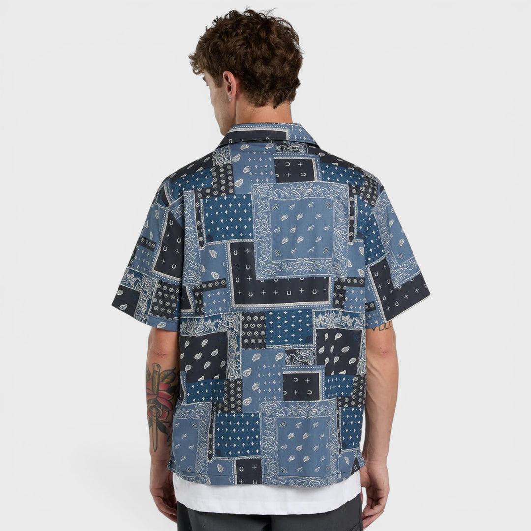 Dickies Glandorf Short Sleeve shirt dynamic blue - Shop-Tetuan