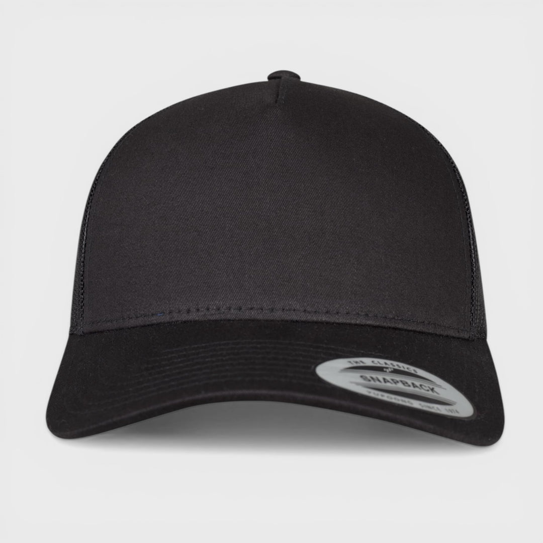 The Classics Yupoong 5-panel Retro Trucker cap black - Shop-Tetuan