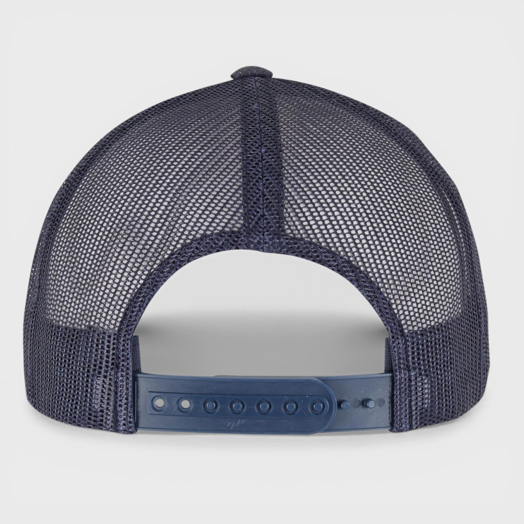 The Classics Yupoong Retro trucker cap heathernavy - Shop-Tetuan